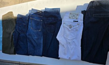 Lot Of 8 Pair Woman's Jeans Lot 2