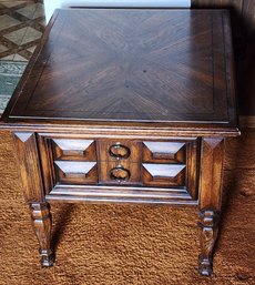 Vintage/MCM Side Table With Drawer