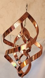 Beautiful Copper Tone Metal Wind Spinner