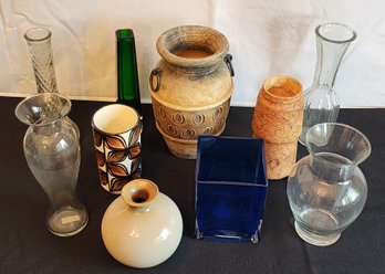 Large Lot Of Various Vases