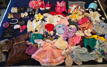 Grouping Of American Doll Clothing