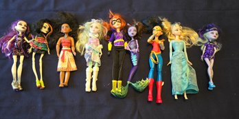 Grouping Of Dolls.