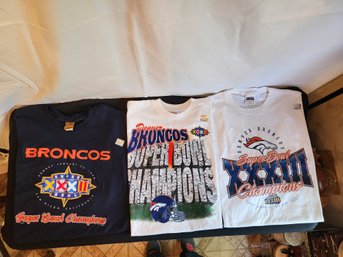 Denver Broncos Super Bowl T-shirts