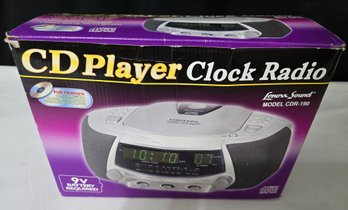Lenoxx Sound CD Player/Clock Radio