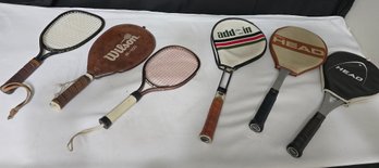 Racquetball & Tennis Rackets.  J