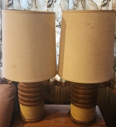 Vtg Ceramic Lamps