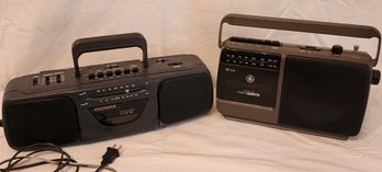 VTG Magnavox & GE Radio Cassette Players