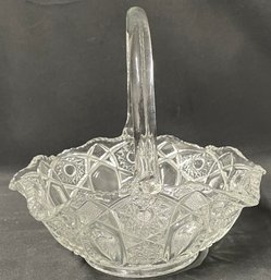 Vintage Smith Glass Basket