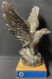 Metal American Eagle Trophy