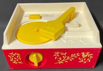 Vintage Fisher Price Music Box Record Player Toy