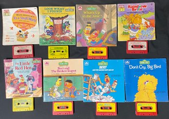 Vintage Read Along Book And Tape Sets