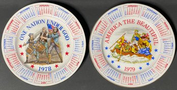 Vintage Spencer Gifts United States Of America Decorative Plates
