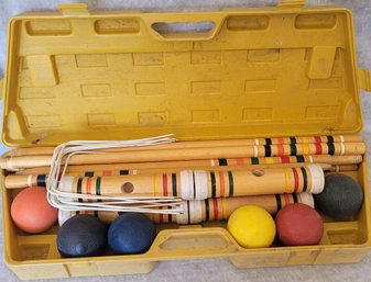 Spalding Wooden Croquet Set