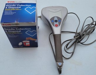 Homedics Massager And Needle Collection & Disposal