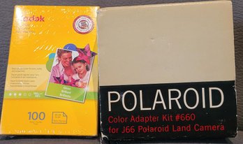 Photo Paper And Polaroid Color Adapter