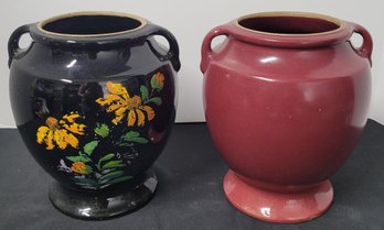 2 Cookie Jars/pots