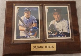 2 Colorado Rockies Baseball Cards