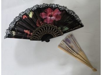 Pair Of Hand Fans