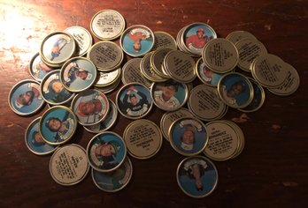 1987 Topps Baseball 48 Coins Complete Set With Nolan Ryan