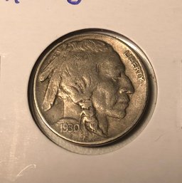 1930 S Buffalo Nickel
