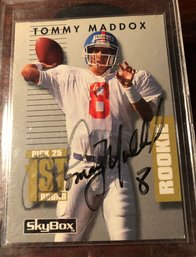 Tommy Maddox Autographed Football Card