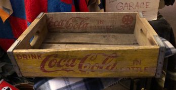 Damaged Coca-Cola Crate