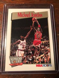 1991 Michael Jordan Hoops Card