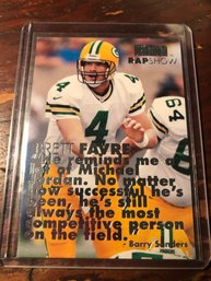 1998 Skybox Brett Favre Football Card