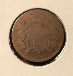 1866 United States Two Cent Piece