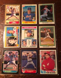 Tom Seaver 9 Baseball Cards