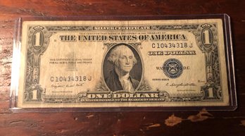 1935 G One Dollar Silver Certificate