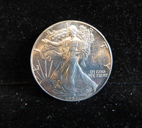 1987 American Eagle Silver One Ounce Coin