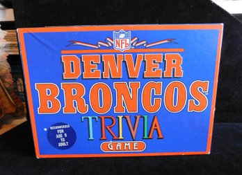 Denver Broncos Trivia Game