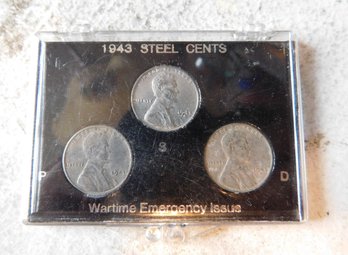 1943 Steel Penny Set