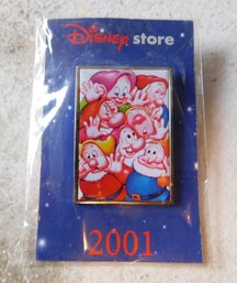 2001 Disney 7 Dwarfs Pin