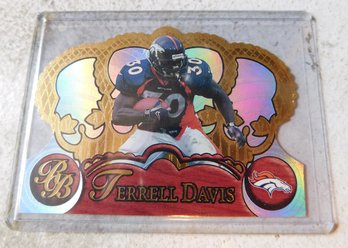 1997 Terrell Davis Pacific Football Card