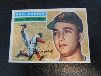 1956 Gail Harris Baseball Card