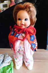 1967 Baby Small Walk Doll (untested)