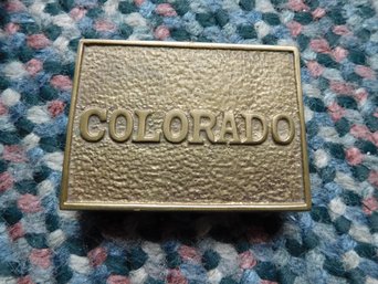 Colorado Brass Trinket Box