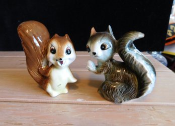 Ceramic Squirrels