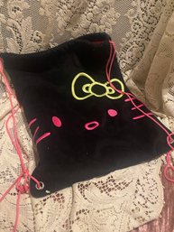 Hello Kitty Drawstring Bag.
