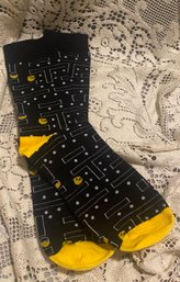 Pac-Man, Adult Socks, Male, Or Female.