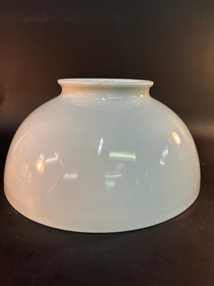 Antique 14 Inch Milk Glass Shade