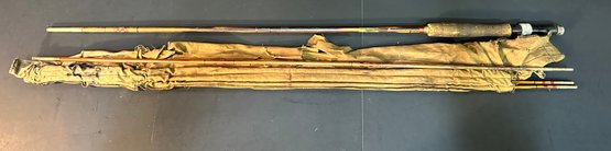 Antique Bamboo Fly Fishing Rod
