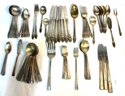 Mixed Group Of Silver Plate Flatware Wm Rogers