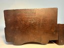 Large Antique Wood Plane Blade Approx 3 3/4 Inches