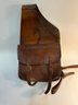 Antique Leather Saddle Bags