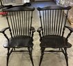 Pair Of Vintage Custom Windsor Chairs