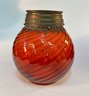 Antique Ruby Glass Shade