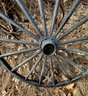 Antique Pair Of Wagon Wheels Approx. 32 Inches